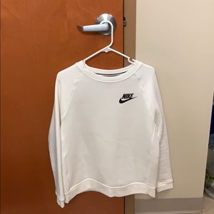 White Nike Crew Neck NWOT